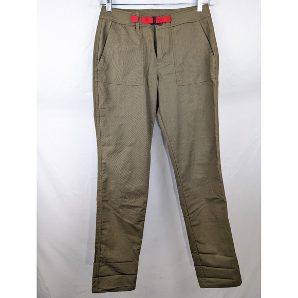 Outdoor Research Women Shastin Pants Green Hiking 4 S Quick Dry Belted Cordura - Picture 2 of 11